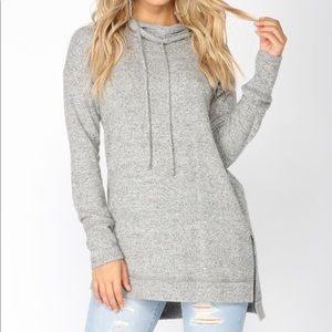 Fashion Nova Grey Tunic